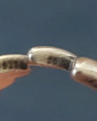 anello in argento pandora