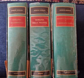 Lotto 3 volumi Joseph Conrad Mursia rilegati 1972