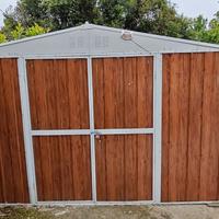 Casetta da giardino in alluminio da 8mq (3x2.6)