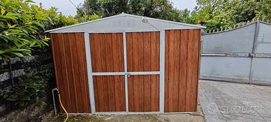 Casetta da giardino in alluminio da 8mq (3x2.6)