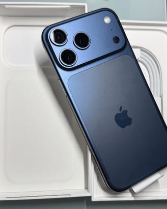iPhone 17 Pro Max 256GB Titanio Blu - New/Permuta