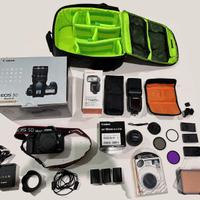 canon EOS 5D Mark III con accessori