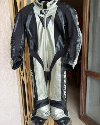 Tuta moto intera dainese tg40