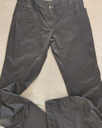 pantaloni neri dolce e gabbana 