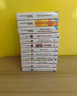 Giochi per Nintendo Ds e 3ds completi PAL multilin
