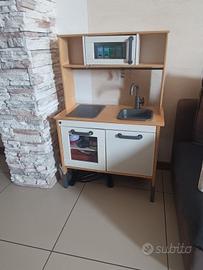 gioco cucinetta in legno 
