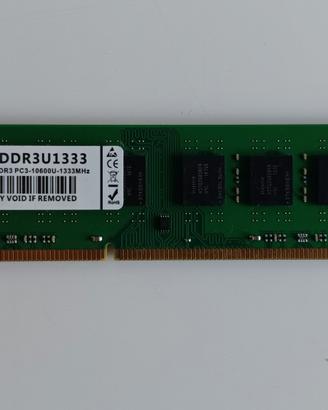 Ram DDR3 16 GB - 4 moduli da 4 GB