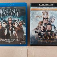 BIANCANEVE E IL CACCIATORE  DUE FILM 4K 