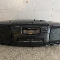 Panasonik RX DT 30 radio lettore cd e musicassette