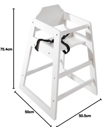 Seggiolone Bolero DL833 in legno – NUOVO SIGILLATO