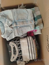 Lotto abbigliamento bambina 4-6