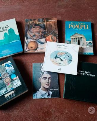 7 cataloghi di arte