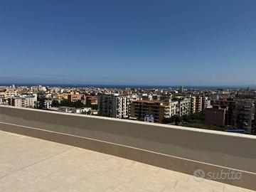 Attico panoramico 2 vani con terrazza (Via Bronte)