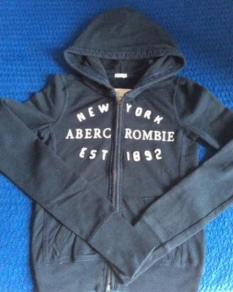 Felpa bimbo Abercrombie blu taglia S