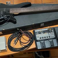Basso elettrico Yamaha + Roland GR-20 + Zoom 607 B