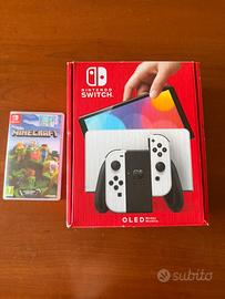 Nintendo Switch oled + minecraft