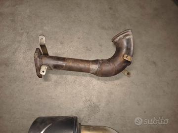 Downpipe + scarico diretto 500 Abarth 