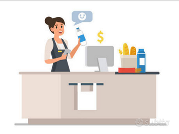 Cameriera, commessa, addetta alle vendite