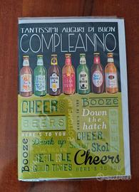 Biglietto auguri compleanno nuovo incellophanato