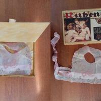 bavaglino neonato rubens anni forse inizi '900