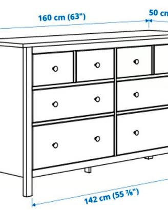 CASSETTIERA HEMNES