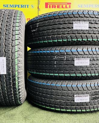 4 Stagioni 255/70R18 113S-BRIDGESTONE-al 75% e 80%