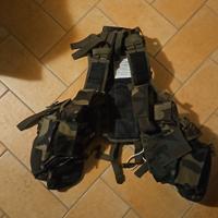 ottica + gilet  tattico 