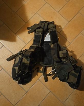 ottica + gilet  tattico 