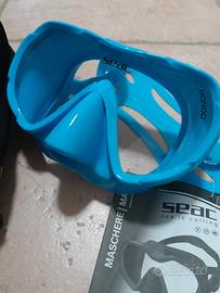 Maschera SEAC blu
