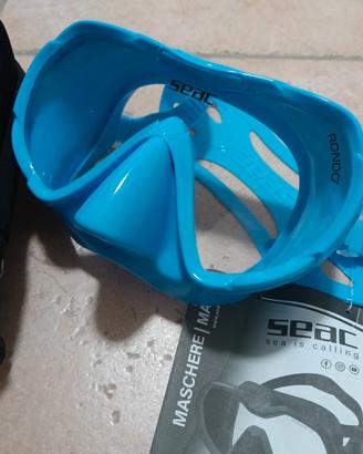 Maschera SEAC blu