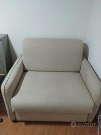 Poltrona Sofa letto contenitore