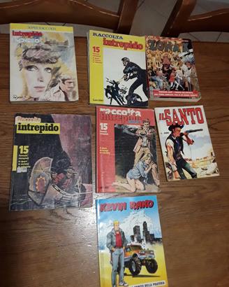 7 fumetti vecchi vintage 