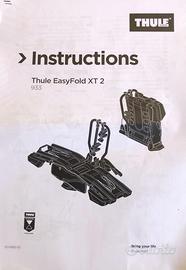Porta biciclette THULE Easy Fold XT2 933