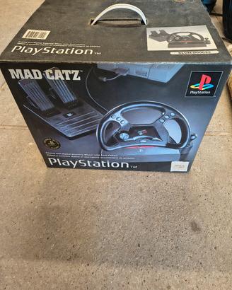 Volante e Pedaliera Mad Matz PS1