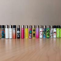 set 21 accendini clipper da collezione