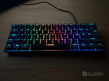 GXtrust tastiera meccanica con cavo usb ps/xbox/pc