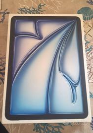 Apple iPad Air 11" M3 128GB Wi-Fi Azzurro – Nuovo.