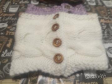 cappellini e scalda collo in lana