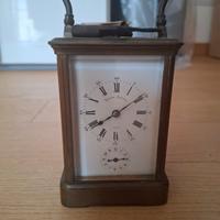 Orologio da Viaggio in Bronzo con Custodia – '800