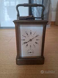 Orologio da Viaggio in Bronzo con Custodia – '800