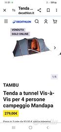 tenda da campeggio 