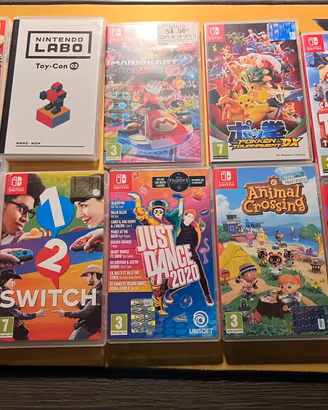 Nintendo switch giochi