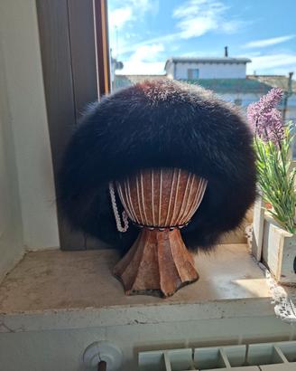 Colbacco volpe vera perfetto