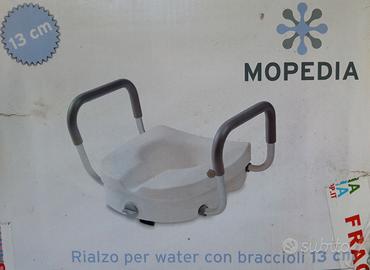 Rialzo per water con braccioli