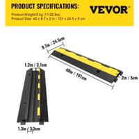 VEVOR Canalina Passacavi Pedane Passacavo 3 Pezzi