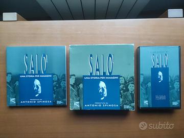 Salò una Storia per Immagini Cofanetto Libro + VHS