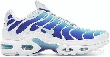 Nike TN Azzurre e Bianche Usate Poco - Come Nuove