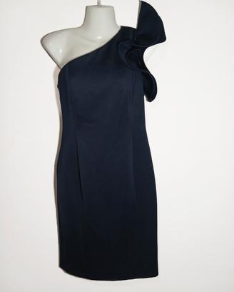 Elegante Abito blu scuro a tubino per eventi XS/S