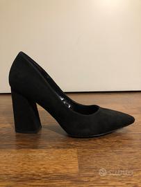 Scarpe con tacco da donna nere Francesco Milano