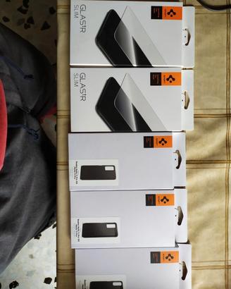 Spigen cover/vetri protettivi redmi note/Poco